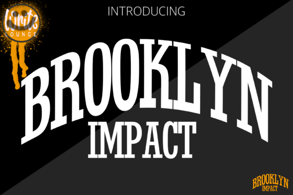 Brooklyn Impact Font: Bold Varsity Typography for Branding