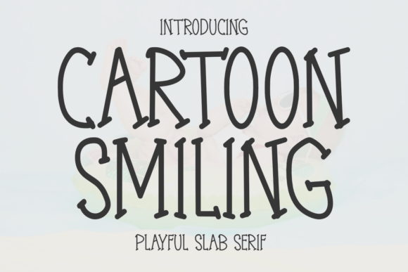 Cartoon Smiling Font: A Web Designer’s Layout Test