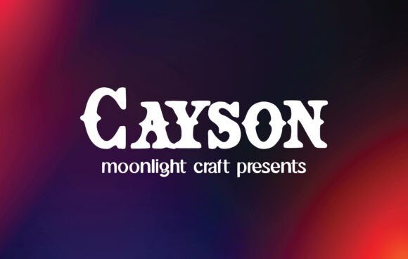 Cayson Font: A Slab Serif for Modern Branding