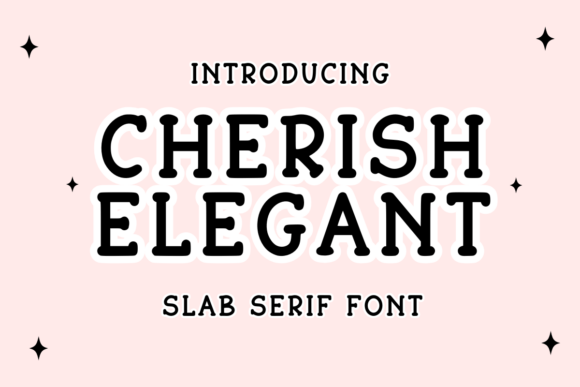 Cherish Elegant Font: A Slab Serif for Digital Branding