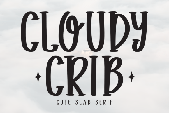 Cloudy Crib Font for Whimsical Brand Storytelling