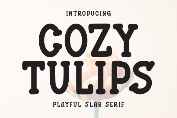Cozy Tulips Font: Refreshing Small Business Branding