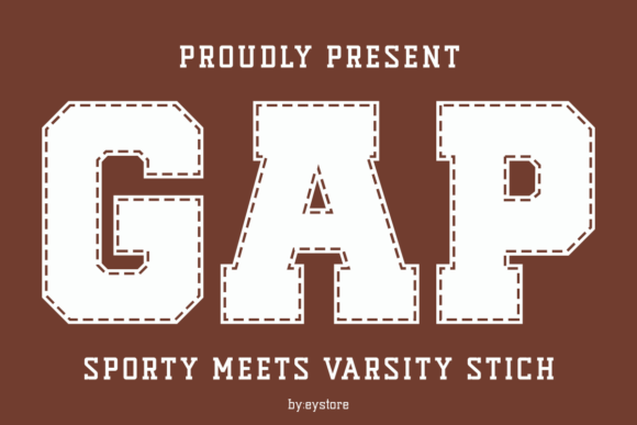 Gap Sporty Font: Testing a Varsity Typeface for Brand Identity