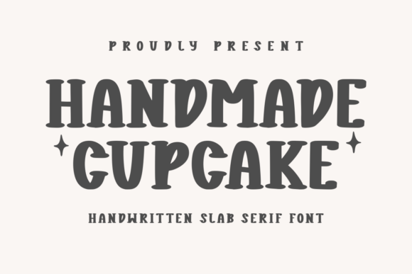 Handmade Cupcake Font Review for DIY Branding