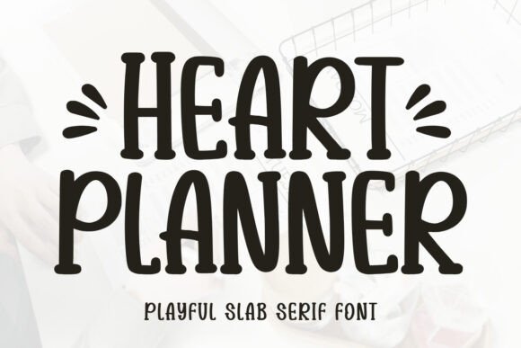 Heart Planner Font: Warmth in Editorial Design