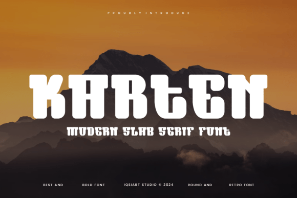Karten Font Review: Bold Slab Serif for Campaigns
