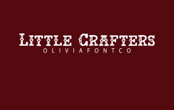 Little Crafters: Authentic Slab Serif Font Review