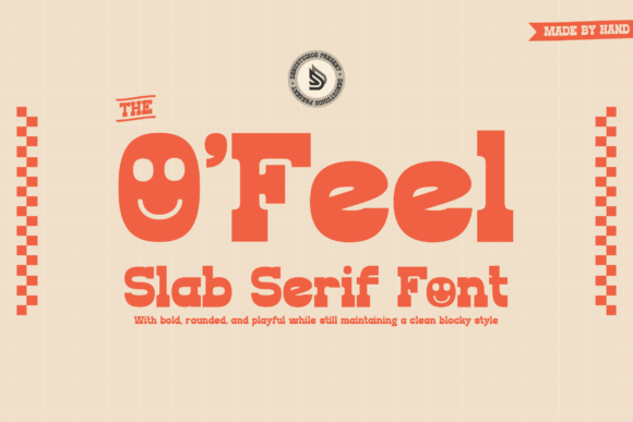 O Feel Font: A Playful Slab Serif for Branding