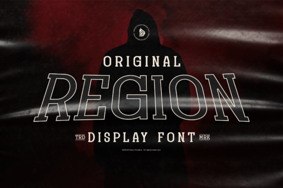 Original Regional Font for Editorial Design and Publishing