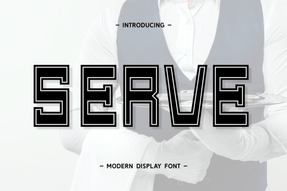 Serve Font: Elevating Campaign Visuals with Slab Serif Style