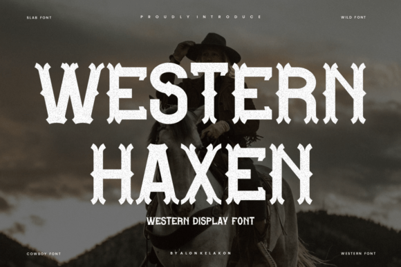 Western Haxen Font: Elevating Brand Identity Design